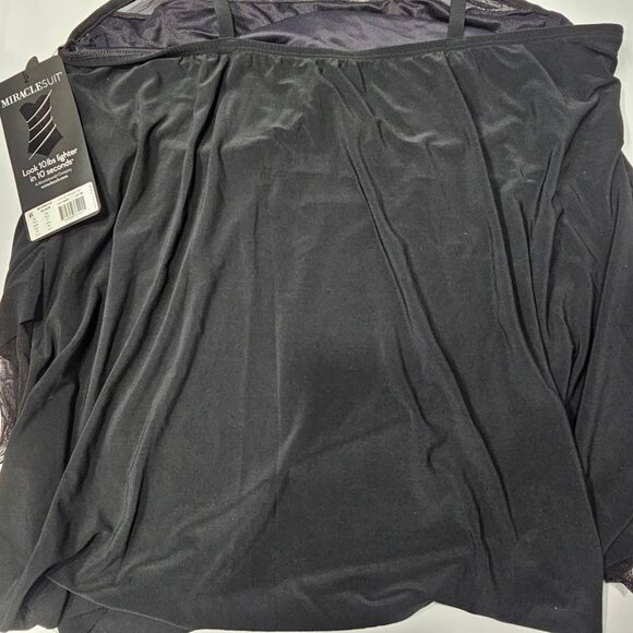 Miraclesuit Plus Size Mirage Tankini Top Size 18W - Picture 6 of 10